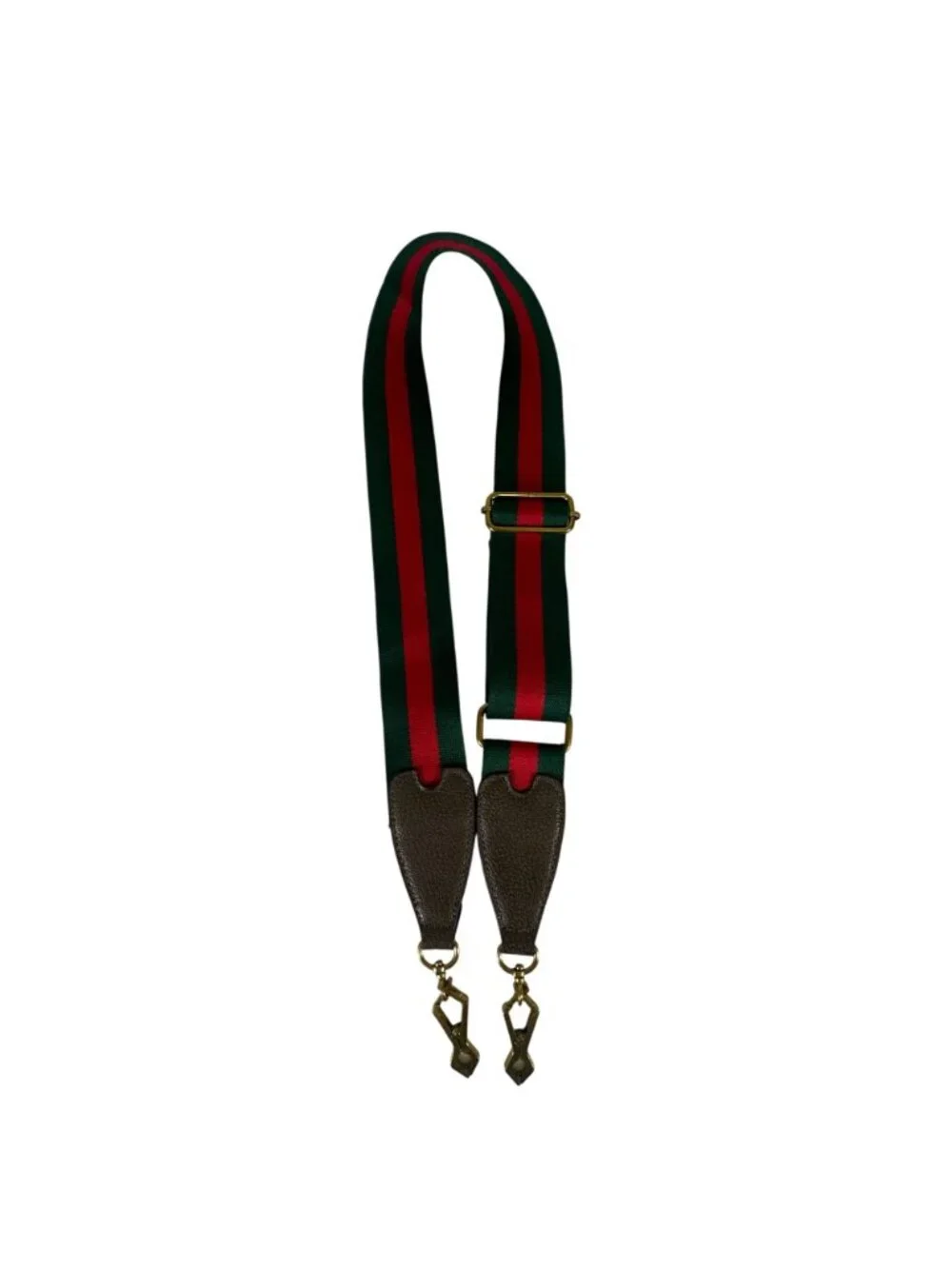 Replacement Crossbody Shoulder Strap For Luxury Bags Canvas & Leather Gold Tone